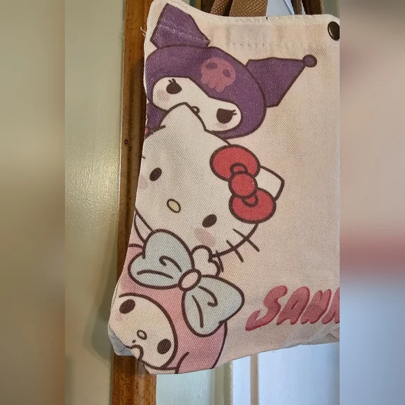 Sanrio Hello Kitty and Friends Tote Bag - Cream and Tan NWOT - Picture 2 of 9